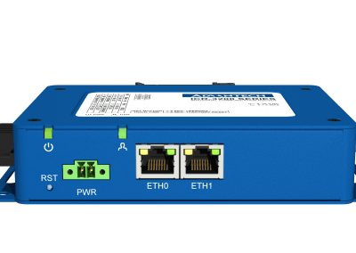 LAN průmyslový router ICR-3201, pohled přední