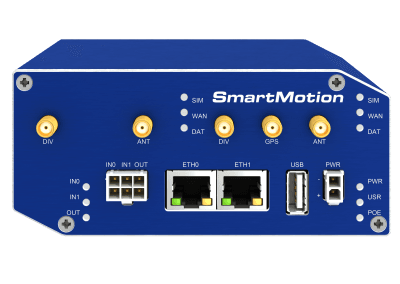 Dvoumodulový router SmartMotion, pohled zepředu
